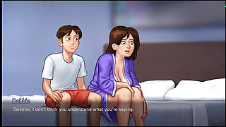 Stepmom Debbie big bobs summertime saga game