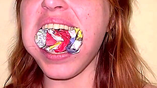 Newspaper Gag POV - Stuffing, Slapping, Taking Out