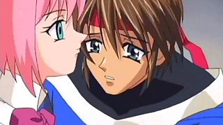 Horny anime slut fucking hard dick
