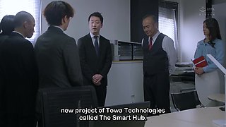 Maki Hojo And Hojo Maki In [eng Sub] Married Secretary Office Affair With The Boss (j R-three-eight-nine)