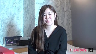 Freaky Japanese Wife Shows Us What Her Shaved Pussy Can Do