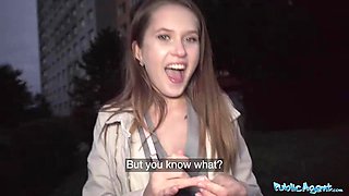 Public Agent Fucked this young thing while her mom was next door