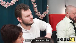 Bride 4K featuring Miss Sunset's brunette sex