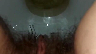 Showing off My Hairy Armpits and Piss