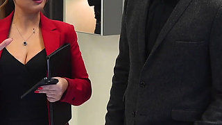 Real Estate Agent Bangs His Client