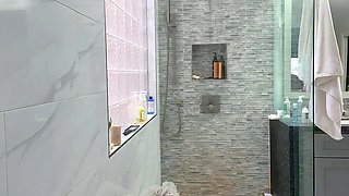 Shower then gym