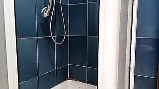 Moroccan Woman Cleaning Toilet