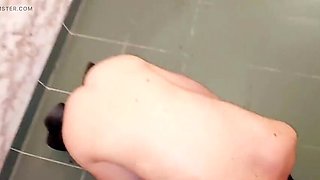 Step Mommy Catches Step Son Jerking Off With Her Pantyhose On His Head In The Bathroom - Rough Femdom Punishment & Spanking Part 2