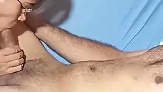 My Stepmother Surprises Me and Sucks My Cock, Which Is Delicious, While Stepdaddy Rests