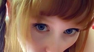 Amateur blonde teen girlfriend toyed and facialized
