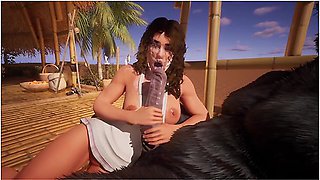 Furry King Fucks His Obedient Maid - Car Toon