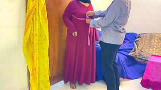 Desi Big Ass Aunty Fucked by Tailor in Shop Part 2