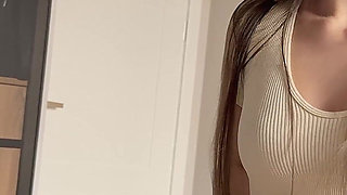 Young Step Mom Cheating Husband with Stepson but Condom Broke and He Accidently Creampie Her Pussy!