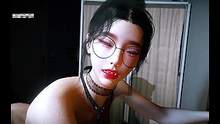 Beauty Lustful Lady - 3D Animation