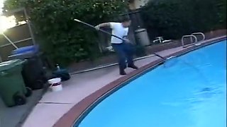 The Pool Guy Gets Some Hot Pussy