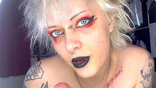Blowjob Boyfriend Birthday Sloppy Deepthroat Lipstick Spit