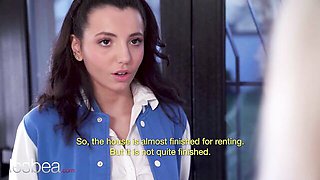 Lovita's pussy licking dirt