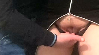 It Was a Random Stranger in Subway Fingering My Pussy