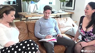 British Blond Suzie Delivers Hard sex Pleasure - AGEDLOVE - 3some