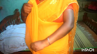 Indian Wife Enjoying Sex with House Owner