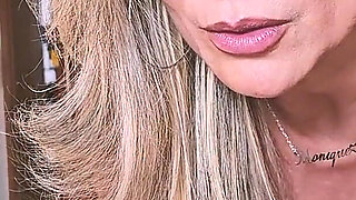 Mature Stepmother Is Filmed by Her Stepson While He Fucks Her - Monique Fuentes & Milan POV