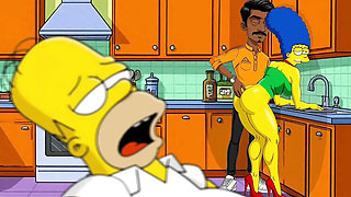 Married Housewife Rough Anal Fuck in Kitchen with Octopussy