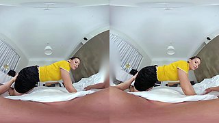 VR Latina: Blowjob, Doggy  Cowgirl Porn