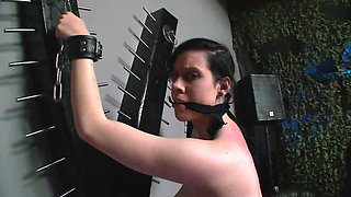 BDSM - Rough Use of a Submissive Toy in Chains
