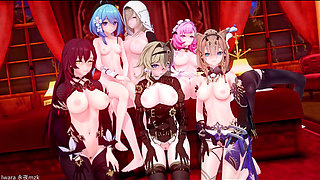 [Collapse Iron] + [Ming Tide] All members dance and slap on the same screen