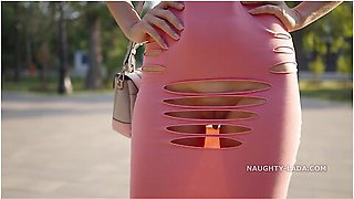 Naughty Lada - I Cut My Dress And Went For A Walk Around The City