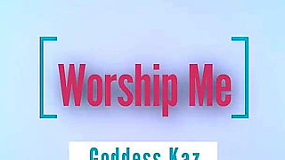 Tbq0055 Worship Me Goddess Kaz