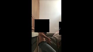 Hot Mexican Teen Fucks on Stairs - Public Sex & Huge Cumshot - Amateur Homemade