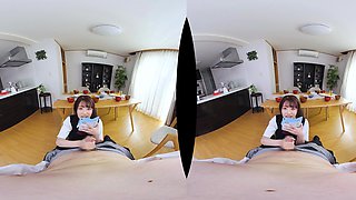 Bitch gives wam blowjob and handjob in pov scene