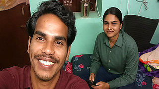 Beautiful Romantic Officer Girls Outdoor By Friends Room -Snapchat143