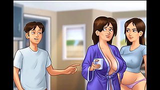 Lewd island, love season, step sister