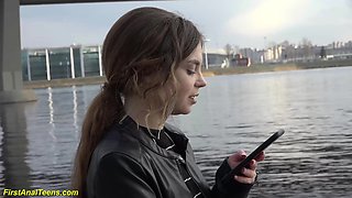 Her Very First Tight Ass Fucking Experience