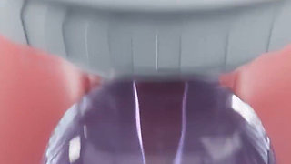D.va - Clit Stroker & Anal Fuck Machine Squirt Overwatch 3D Fetish Porn