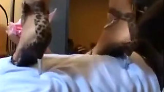 Blonde babe loves to punish her slave