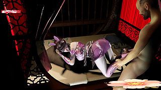 Animated Goddess Temptation: the Curvy Realm - 3D Animation Hentai