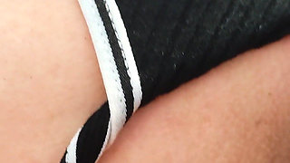 Pussy Fuck Next to the Car