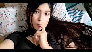 Fucking My Cute Stepdaughter While She Studies for an Exam