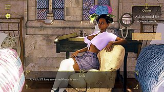 Leila loves dominating from the top in this wild magic adventure