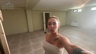 Bella Mur & Kira Stone Outdoor Birthday Orgy - Anal Blowjob & Public Sex Vlog