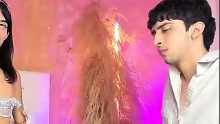 Small tits shemale fucked hard by dude