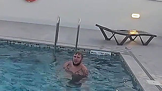 Fucking in the Public Pool