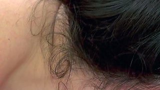 Passionate brunette enjoys sensual edging blowjob fun