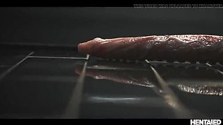 Amirah Adara Gets Creampied by Monster Cock in Toilet Bondage Fuck