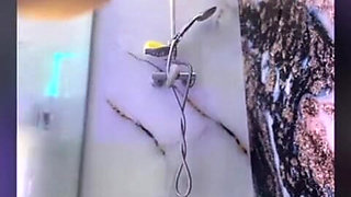 Extreme Shower Show. Squirt in Public. Anal Fuck in Shower. Close up Fucking.