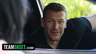 Teamskeet - slender teenage tempts her employer