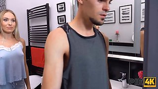 Pie4k. caring babe lets dearest creampie bald vagina after hot porn